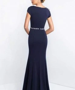 Blush By Alexia Designs - S2025 Bateau Neckline Beaded Sheath Gown 6 Blush By Alexia Designs - S2025 Bateau Neckline Beaded Sheath Gown