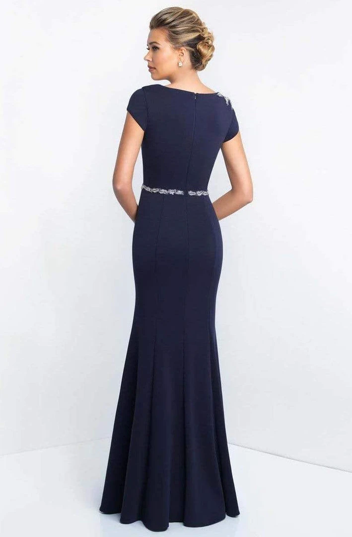 Blush By Alexia Designs - S2025 Bateau Neckline Beaded Sheath Gown 4 Blush By Alexia Designs - S2025 Bateau Neckline Beaded Sheath Gown