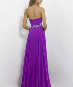 Formal Gowns Blush By Alexia Designs - Strapless Embellished Long Dress 9710 7 Formal Gowns Blush By Alexia Designs - Strapless Embellished Long Dress 9710