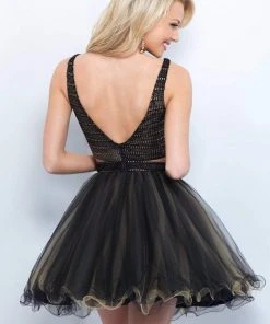 Cocktail Dresses Blush By Alexia Designs - Textured Stripe Two-Piece A-Line Dress 11385 5 Cocktail Dresses Blush By Alexia Designs - Textured Stripe Two-Piece A-Line Dress 11385