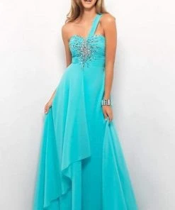 Blush By Alexia Designs - X057 One Shoulder Strap Evening Gown 5 Blush By Alexia Designs - X057 One Shoulder Strap Evening Gown