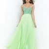 Blush By Alexia Designs - X222 Strapless Sequined Evening Dress Formal Gowns