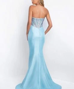 Blush By Alexia Designs Blush - C1010 Strapless Beaded Sweetheart Mermaid Dress Formal Gowns