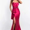 Blush By Alexia Designs Formal Gowns Blush - C1045 Draped Origami Bow Strapless Mermaid Gown