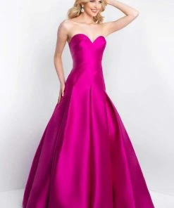 Blush By Alexia Designs Blush - C1067 Strapless Asymmetrical Sculpted Mikado Ballgown Formal Gowns 8 Blush By Alexia Designs Blush - C1067 Strapless Asymmetrical Sculpted Mikado Ballgown Formal Gowns