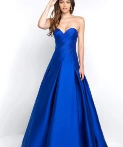 Blush By Alexia Designs Blush - C1067 Strapless Asymmetrical Sculpted Mikado Ballgown Formal Gowns 9 Blush By Alexia Designs Blush - C1067 Strapless Asymmetrical Sculpted Mikado Ballgown Formal Gowns