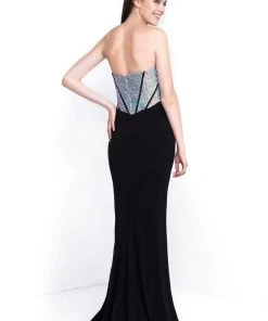 Blush By Alexia Designs Formal Gowns Blush - C1085 Embellished Sweetheart Fitted Jersey Gown