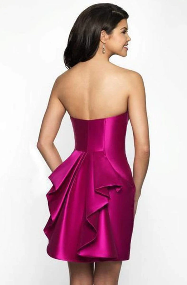 Blush By Alexia Designs Cocktail Dresses Blush Couture - C1129 Strapless Sweetheart Mikado Fitted Party Dress 4 Blush By Alexia Designs Cocktail Dresses Blush Couture - C1129 Strapless Sweetheart Mikado Fitted Party Dress