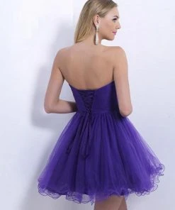 Blush By Alexia Designs Blush - Strapless Rhinestone Embellished Short Dress X166 Cocktail Dresses 5 Blush By Alexia Designs Blush - Strapless Rhinestone Embellished Short Dress X166 Cocktail Dresses