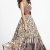 Blush By Alexia Designs Blush - Strapless Sweetheart Printed Evening Gown P016 1 Blush By Alexia Designs Blush - Strapless Sweetheart Printed Evening Gown P016