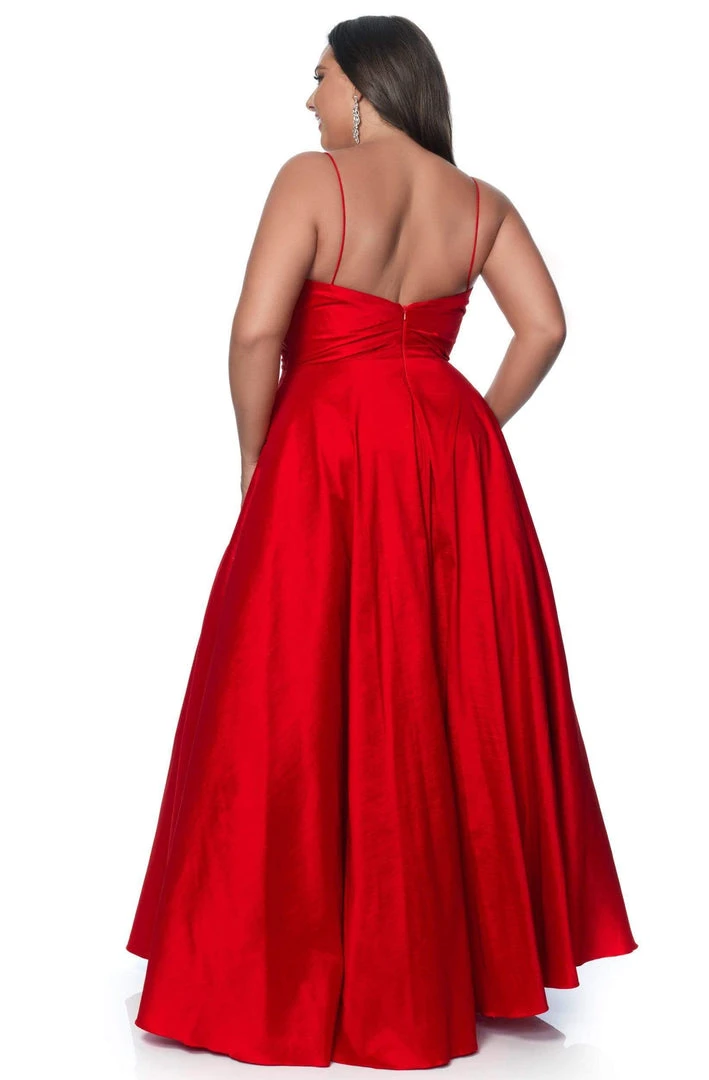 Blush By Alexia Designs Blush Too - 5830W Sweetheart Mid-Open Back Stretch Taffeta Ball Gown 4 Blush By Alexia Designs Blush Too - 5830W Sweetheart Mid-Open Back Stretch Taffeta Ball Gown