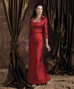Formal Gowns Boutique By Mon Cheri - 28935 Long Dress In Red