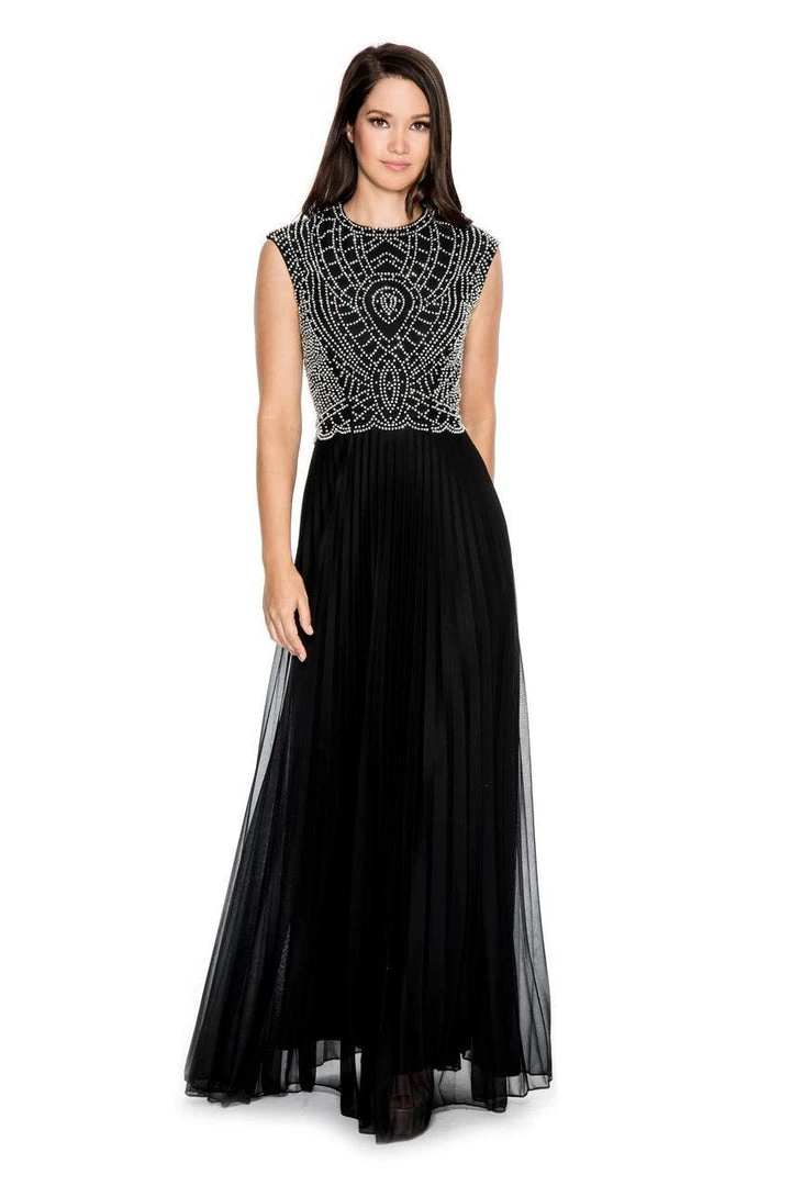 Cachet - Crystal Embellished Jewel Gown 57421K - 1 Pc Navy Silver In Size 10 Available Formal Gowns 3 Cachet - Crystal Embellished Jewel Gown 57421K - 1 Pc Navy Silver In Size 10 Available Formal Gowns