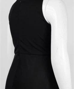 Cachet - Halter Embellished Long Dress 726257