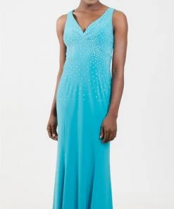Cachet - Sleeveless Beaded Dress 56799 Formal Gowns