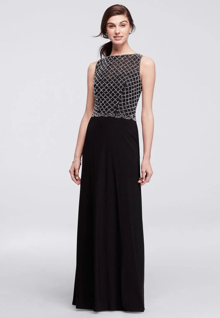 Cachet - Sleeveless Embellished Long Dress 57364 Formal Gowns 3 Cachet - Sleeveless Embellished Long Dress 57364 Formal Gowns