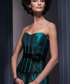 Cameron Blake By Mon Cheri - 210636 Taffeta Lace Dress With Jacket 7 Cameron Blake By Mon Cheri - 210636 Taffeta Lace Dress With Jacket