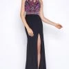 Cassandra Stone - 40603A High Neck Gown Style Formal Gowns