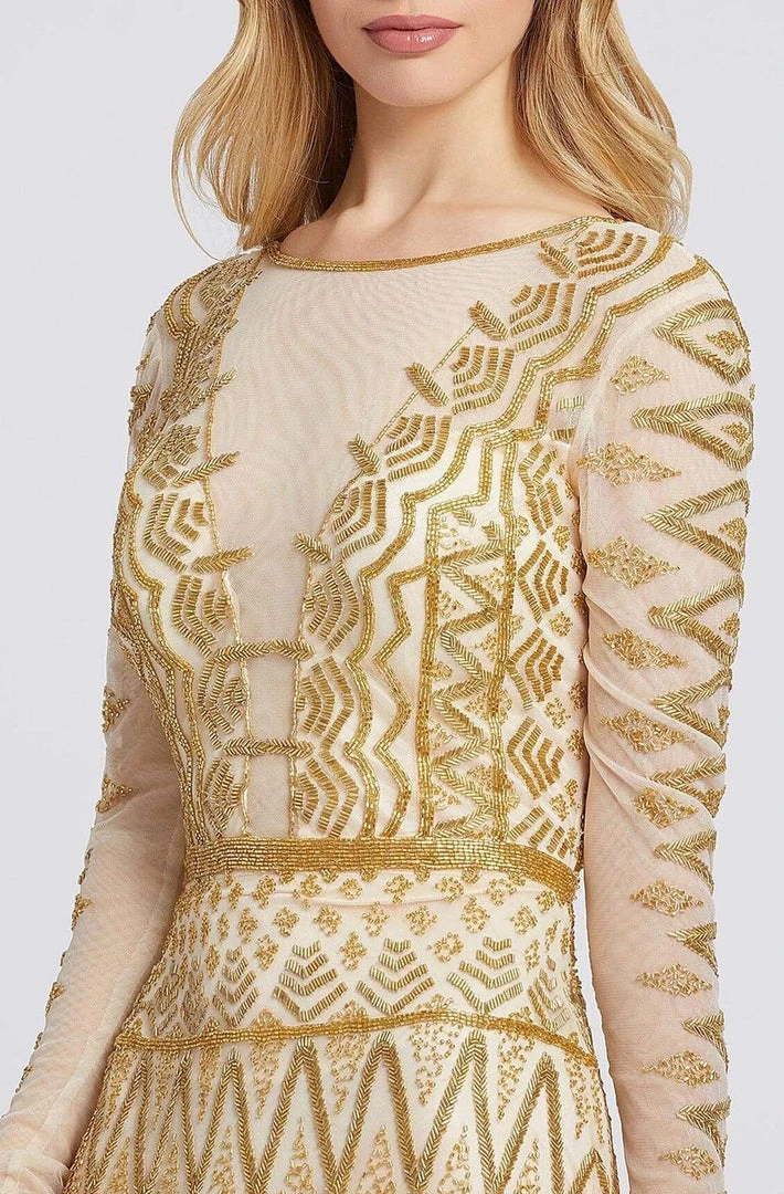 Cassandra Stone - 4724A Embellished Bateau Long Sleeves Dress Formal Gowns 5 Cassandra Stone - 4724A Embellished Bateau Long Sleeves Dress Formal Gowns