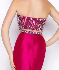 Cassandra Stone - 65924A Trumpet Style Formal Gowns