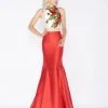 Cassandra Stone - 77408A Two Piece Rose Embroidered Mermaid Gown Formal Gowns 2 Cassandra Stone - 77408A Two Piece Rose Embroidered Mermaid Gown Formal Gowns