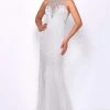 Formal Gowns Cassandra Stone - 77571A Embellished Illusion Halter Trumpet Dress 2 Formal Gowns Cassandra Stone - 77571A Embellished Illusion Halter Trumpet Dress