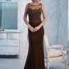 Christina Wu Elegance - 17766 Sleeveless Illusion Neckline Gown Formal Gowns