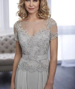 Christina Wu Elegance - 17849 Beaded Lace Illusion Bateau Gown 7 Christina Wu Elegance - 17849 Beaded Lace Illusion Bateau Gown