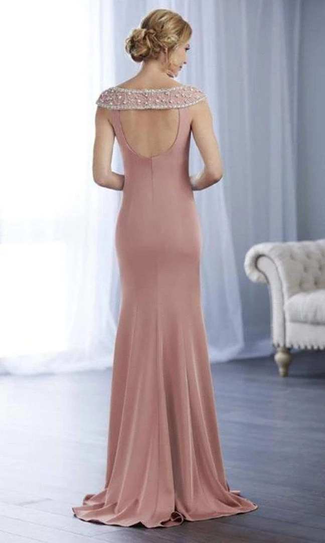 Christina Wu Elegance - 17857 Cap Sleeve Crystal Beaded Bateau Gown Formal Gowns 4 Christina Wu Elegance - 17857 Cap Sleeve Crystal Beaded Bateau Gown Formal Gowns