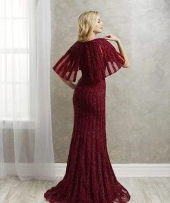 Christina Wu Elegance - 17948 Bedazzled V-neck Trumpet Dress Formal Gowns 10 Christina Wu Elegance - 17948 Bedazzled V-neck Trumpet Dress Formal Gowns