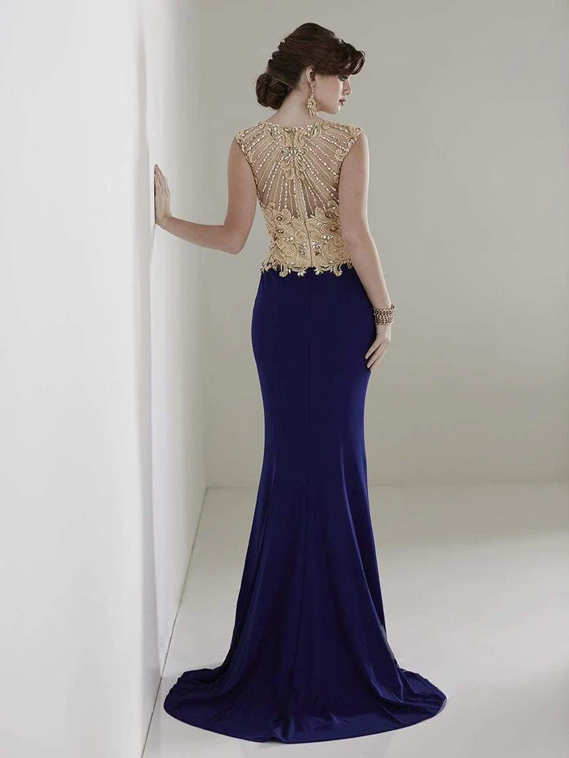 Formal Gowns Christina Wu Elegance - 20208 Beaded Bateau Jersey Mermaid Dress 4 Formal Gowns Christina Wu Elegance - 20208 Beaded Bateau Jersey Mermaid Dress