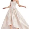 Formal Gowns Cinderella Divine - 5134 Strapless Sweetheart High Low A-line Dress