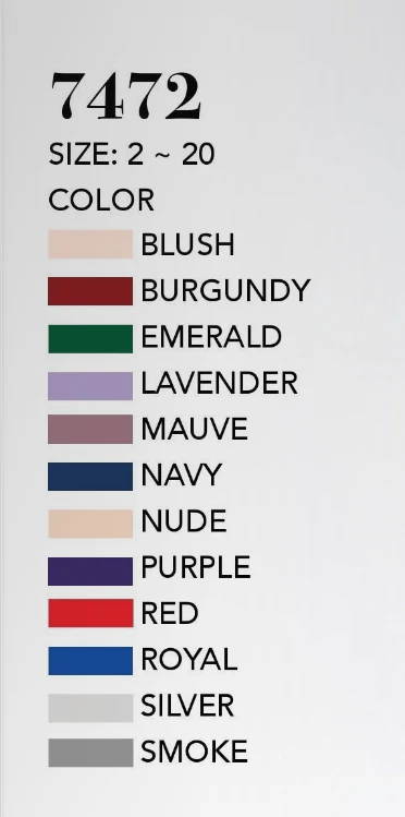 Cinderella Divine - 7472 Spaghetti Straps V Neck Wrap Satin Gown 22 Cinderella Divine - 7472 Spaghetti Straps V Neck Wrap Satin Gown