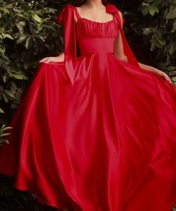 Formal Gowns Cinderella Divine 7490 - Ruched Scoop Evening Dress 12 Formal Gowns Cinderella Divine 7490 - Ruched Scoop Evening Dress