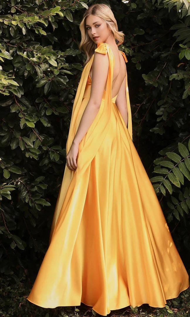 Formal Gowns Cinderella Divine 7490 - Ruched Scoop Evening Dress 7 Formal Gowns Cinderella Divine 7490 - Ruched Scoop Evening Dress