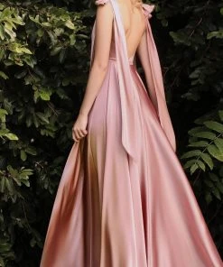 Formal Gowns Cinderella Divine 7490 - Ruched Scoop Evening Dress 11 Formal Gowns Cinderella Divine 7490 - Ruched Scoop Evening Dress