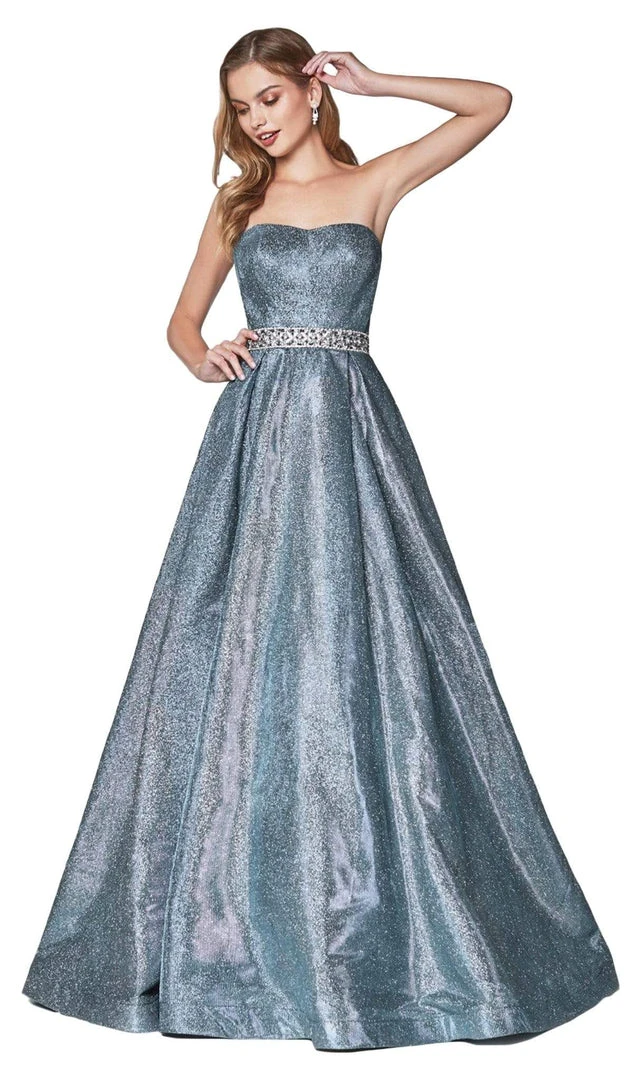 Formal Gowns Cinderella Divine - 9175 Strapless Semi-Sweetheart Beaded Ballgown 5 Formal Gowns Cinderella Divine - 9175 Strapless Semi-Sweetheart Beaded Ballgown