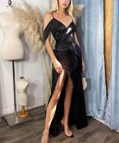 Formal Gowns Cinderella Divine BD109 - Cold Shoulder Prom Dress