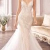 Cinderella Divine Bridal - Plunging V-Neck Embellished Mermaid Dress CDS401 - 1 Pc Off White In Size 10 Available 1 Cinderella Divine Bridal - Plunging V-Neck Embellished Mermaid Dress CDS401 - 1 Pc Off White In Size 10 Available