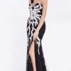 Formal Gowns Cinderella Divine - C37 Strapless Sweetheart Trumpet Dress With Slit