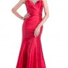 Formal Gowns Cinderella Divine - CJ221 Embellished Illusion Jewel Neck Trumpet Dress