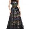 Formal Gowns Cinderella Divine - CS032 Sequin Embellished A-Line Dress 2 Formal Gowns Cinderella Divine - CS032 Sequin Embellished A-Line Dress