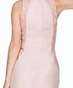 Cinderella Divine - Embellished Bateau Neck Fitted Dress