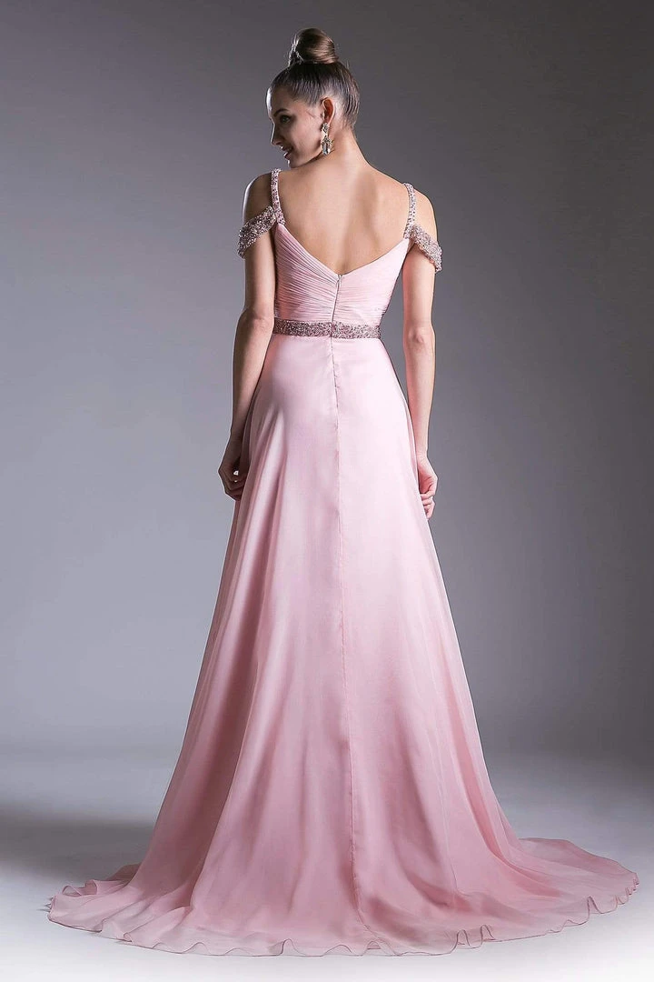 Formal Gowns Cinderella Divine - P211 Embellished Twisted Ruched Sweetheart A-line Dress 9 Formal Gowns Cinderella Divine - P211 Embellished Twisted Ruched Sweetheart A-line Dress