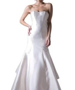 Cinderella Divine - Strapless Sweetheart Layered Trumpet Dress