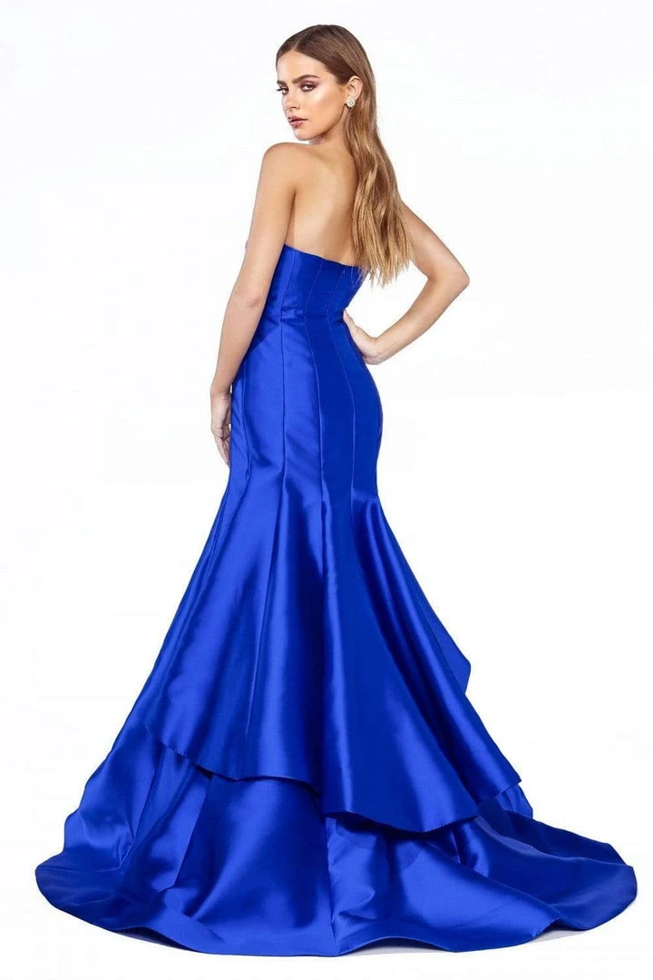 Cinderella Divine - Strapless Sweetheart Layered Trumpet Dress 5 Cinderella Divine - Strapless Sweetheart Layered Trumpet Dress