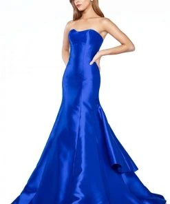 Cinderella Divine - Strapless Sweetheart Layered Trumpet Dress 11 Cinderella Divine - Strapless Sweetheart Layered Trumpet Dress