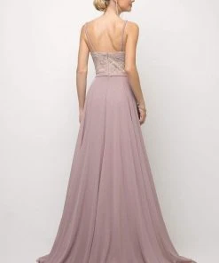 Cinderella Divine - UT254 Lace Deep Sweetheart Dress With Overskirt Formal Gowns 14 Cinderella Divine - UT254 Lace Deep Sweetheart Dress With Overskirt Formal Gowns