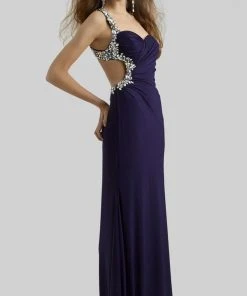 Clarisse - 2364 Bejeweled Sweetheart Dress