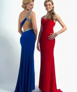 Clarisse - 2364 Bejeweled Sweetheart Dress